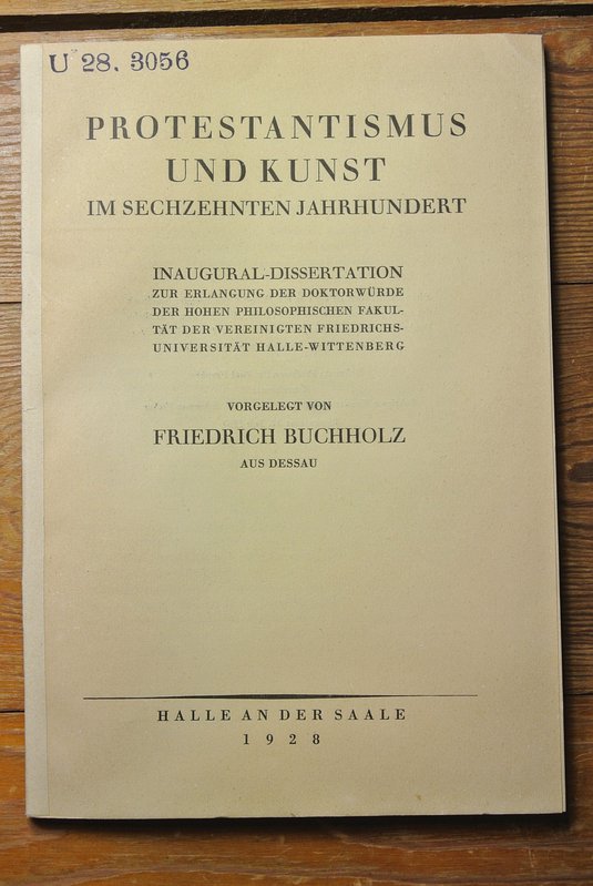 Protestantismus und Kunst im sechzehnten Jahrhundert ...