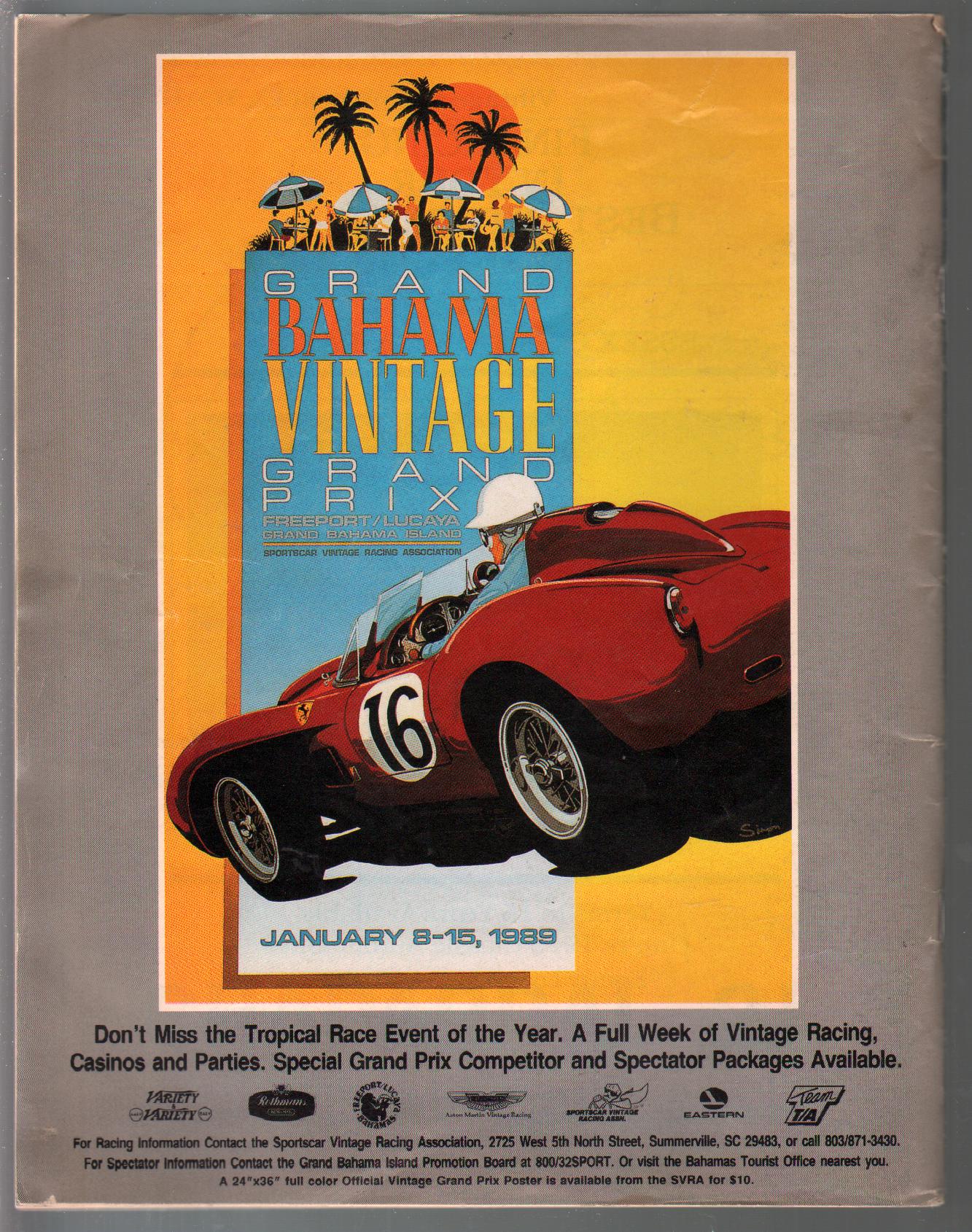 Vintage Motorsport 3/1989Formula JRFormula Librehistoric race cars