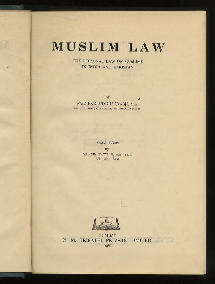 research topics for muslim law in india
