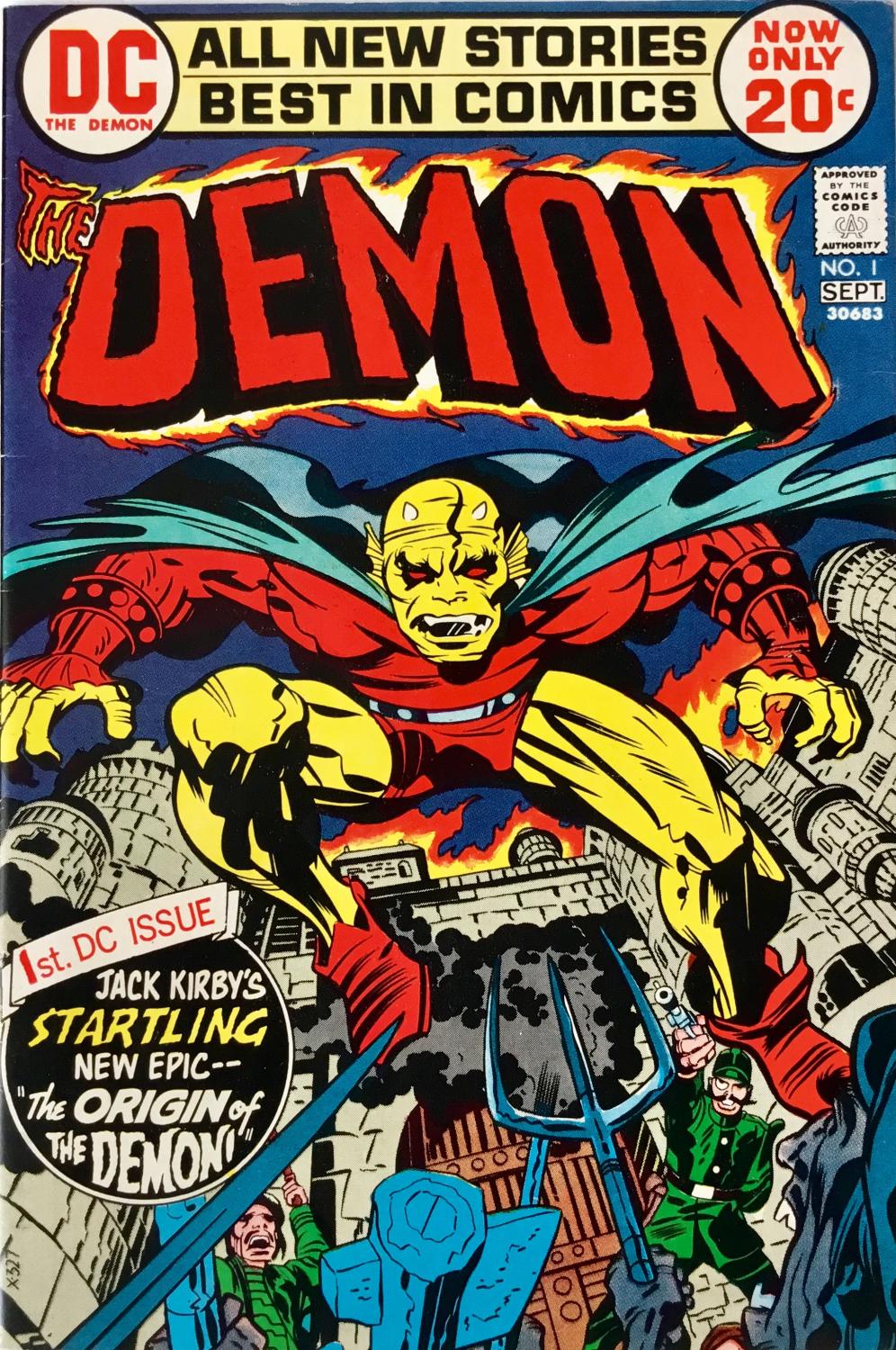 The DEMON No. 1 (Sept. 1972) NM by KIRBY, JACK: (1972) 1st Edition