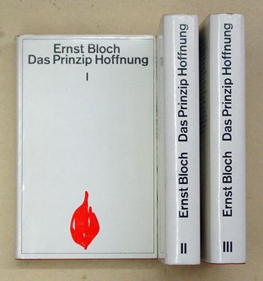 Das Prinzip Hoffnung. In drei Bänden. [Bde. 1 - 3; komplett]. - Bloch, Ernst