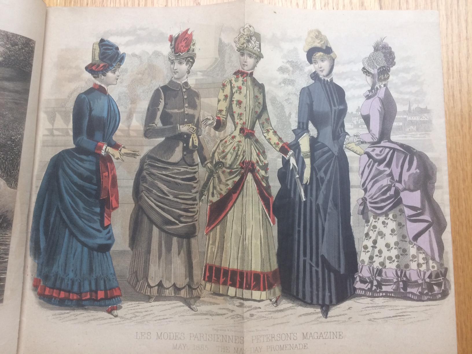 PETERSON'S LADIES NATIONAL MAGAZINE. May, 1885: Very Good