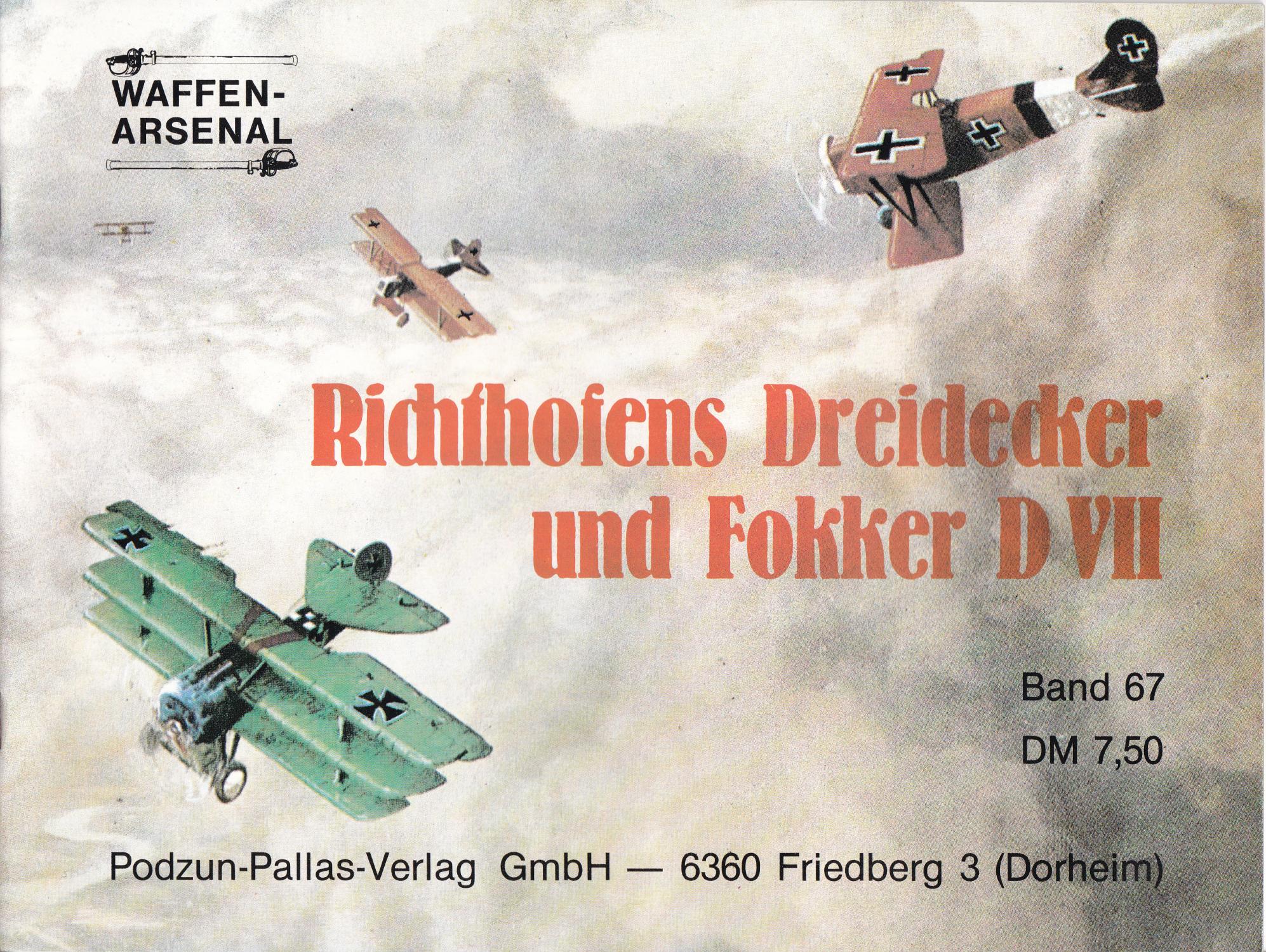 Richthofens Dreidecker und Fokker D VII - Nowarra, Heinz J.