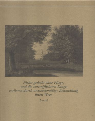 Peter Joseph Lenné. Gärten, Parke, Landschaften. von Günther, Harri und