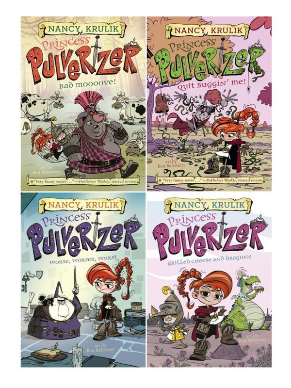 PRINCESS PULVERIZER Childrens Series by Nancy Krulik PAPERBACK Set of ...
