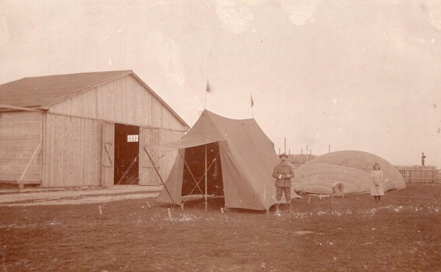 Russia Moscow Airfield Gas Balloon Inflating Aviation 5 old Photos 1912 [ ]