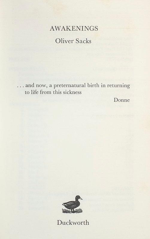 awakenings dr oliver sacks awakenings dr oliver sacks
