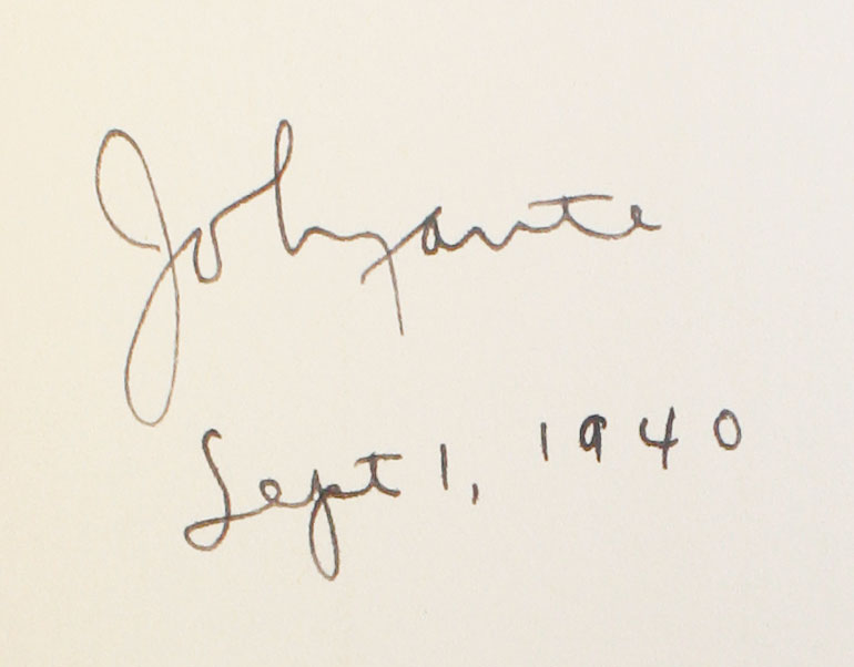 Dago Red [Signed] by FANTE, John (stories); ANGELO, Valenti ...