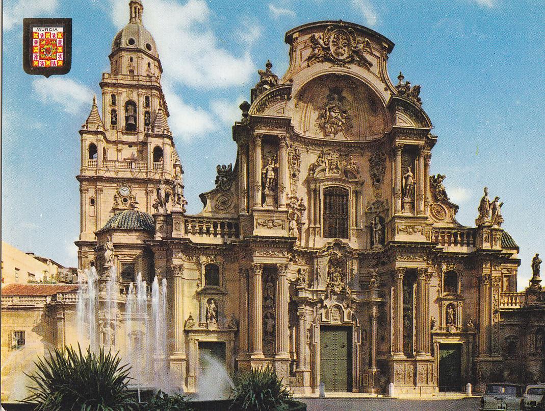 Postal 61442 Murcia Fachada De La Catedral Von Varios 1970 Manuskript Nbsp Nbsp Papierantiquitat El Boletin