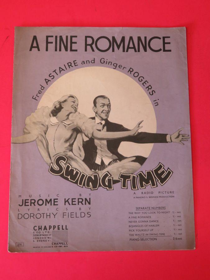 Swing Time Sheet Music Abebooks