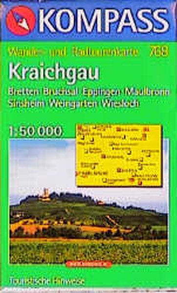 Kompass Karten, Kraichgau - KOMPASS, 768