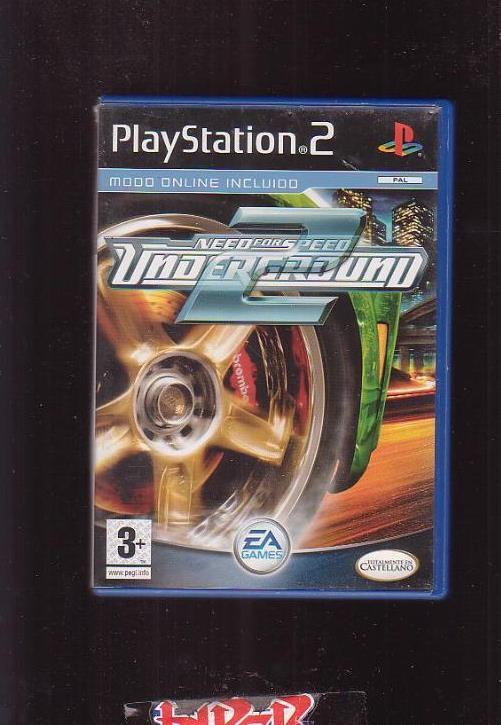 Need For Speed Underground Juego De Playstation 2 Ps2 Play Station 2 Bueno Hipercomic