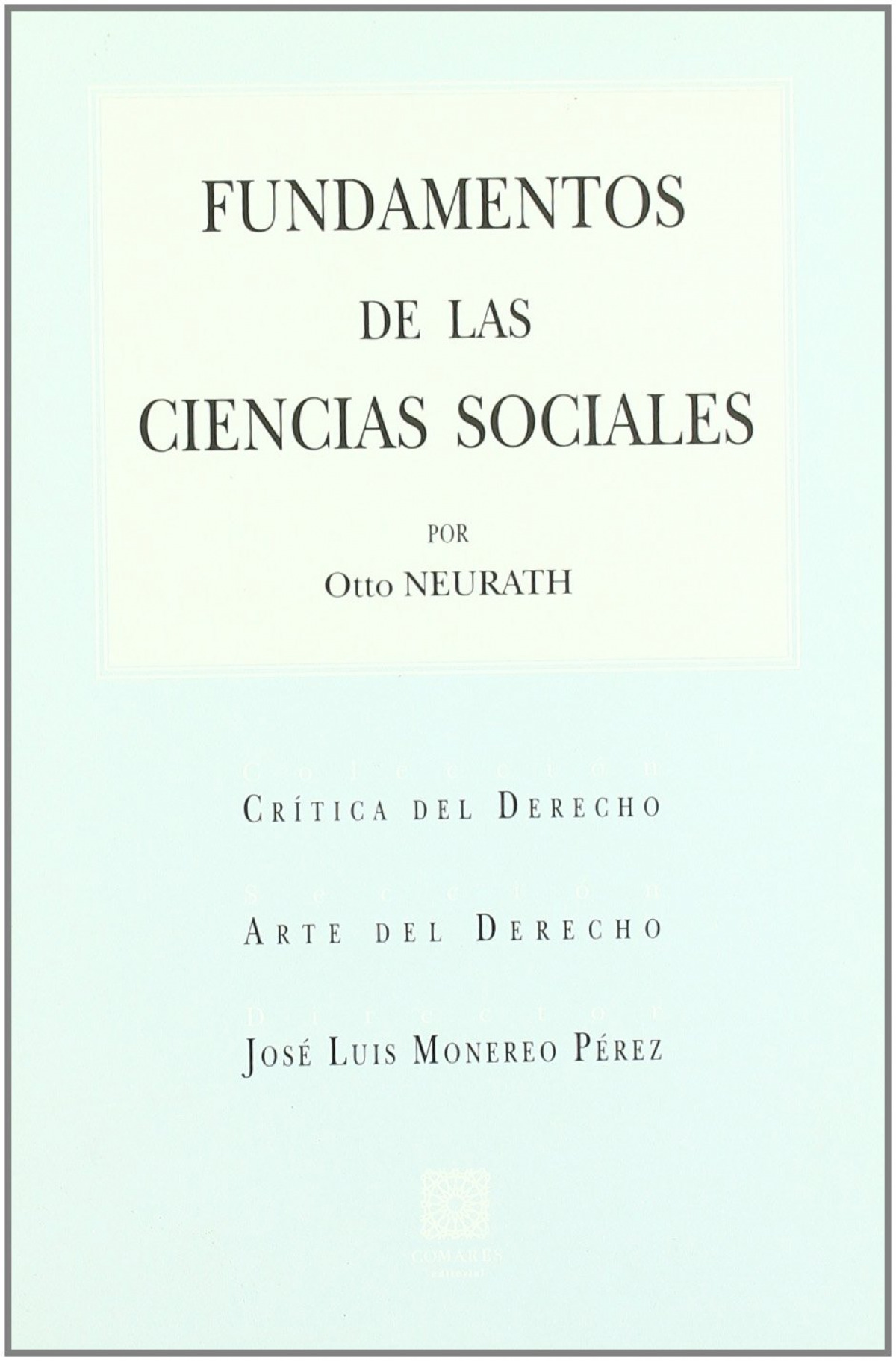 Fundamentos de las ciencias sociales - Neurath, Otto