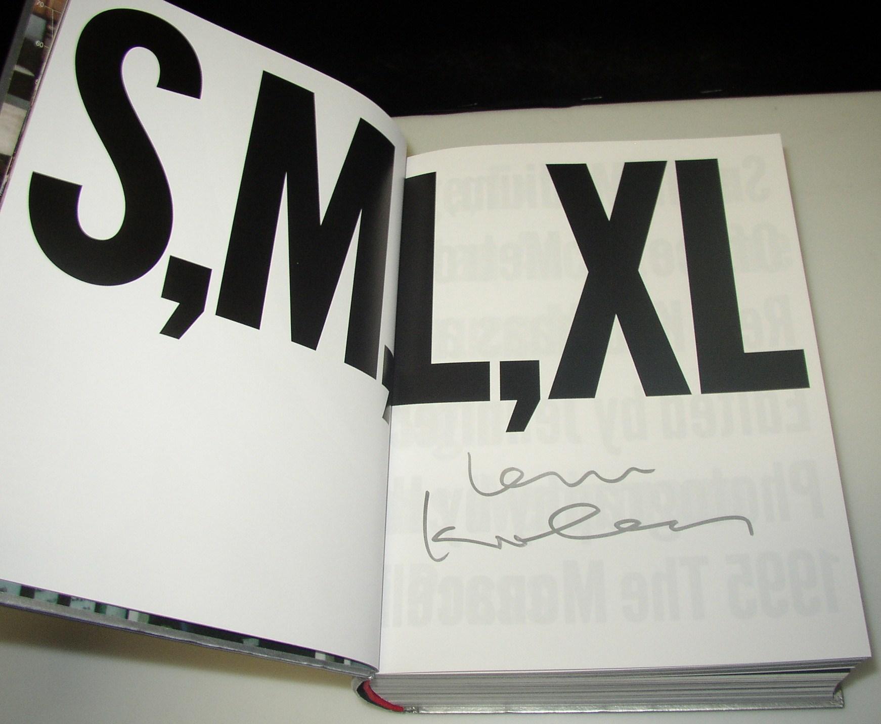 Book in Focus: S,M,L,XL-Book by Bruce Mau and Rem Koolhaas 