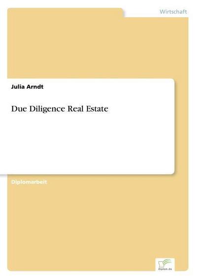 Due Diligence Real Estate - Julia Arndt