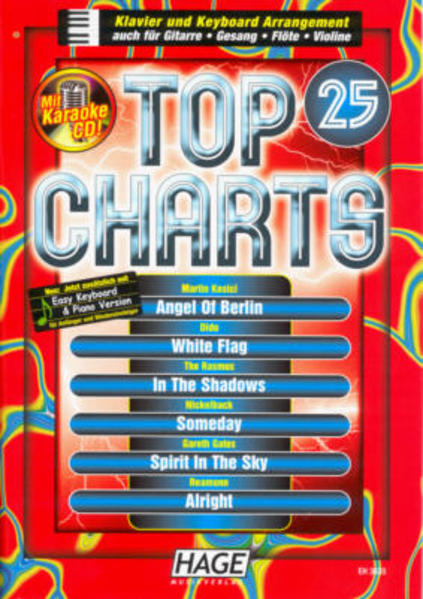 Top Charts, m. Audio-CD