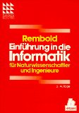 Einführung in die Informatik Für Naturwissenschaftler und Ingenieure - Rembold, Ulrich, Christian Blume und Wolfgang Epple