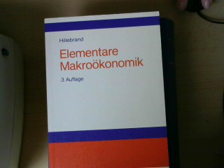 Elementare Makroökonomik - Hillebrand, Konrad A.