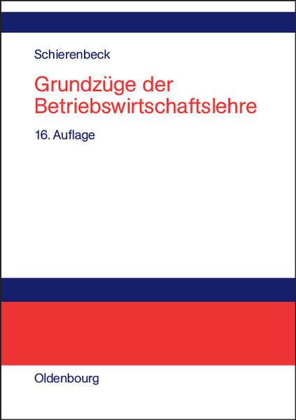 Grundzüge der Betriebswirtschaftslehre - Schierenbeck, Henner