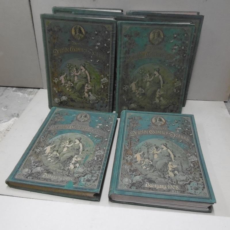 Möller`s Deutsche GärtnerZeitung. Jahrgänge 1897,1898,1907,1908,1909