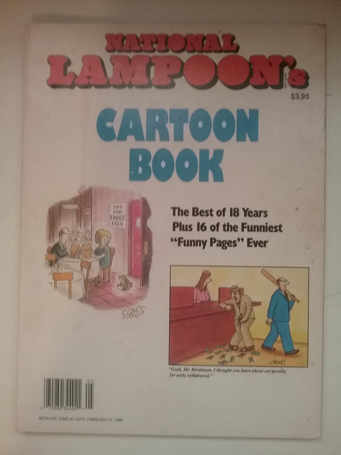 National Lampoon's Cartoon Book - The Best Of 18 Years Plus 16 of the  Funniest 