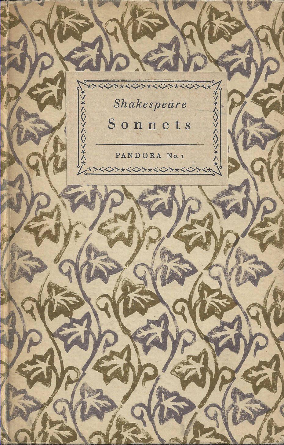 Sonnets. - Shakespeare