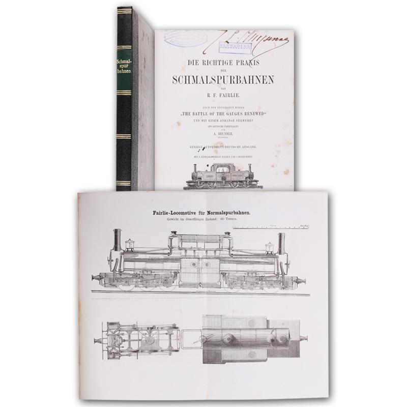 Die richtige Praxis der Schmalspurbahnen. Nach dem englischen Werke
