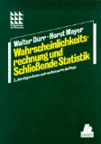 Wahrscheinlichkeitsrechnung und Schließende Statistik - Dürr, Walter und Horst Mayer