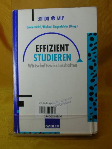 Bd. 1. Wirtschaftswissenschaften / Erwin Dichtl/Michael Lingenfelder (Hrsg.) - Dichtl, Erwin [Hrsg.]