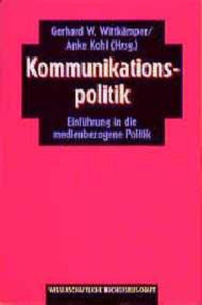 Kommunikationspolitik - W. Wittkämper, Gerhard und Anke Kohl