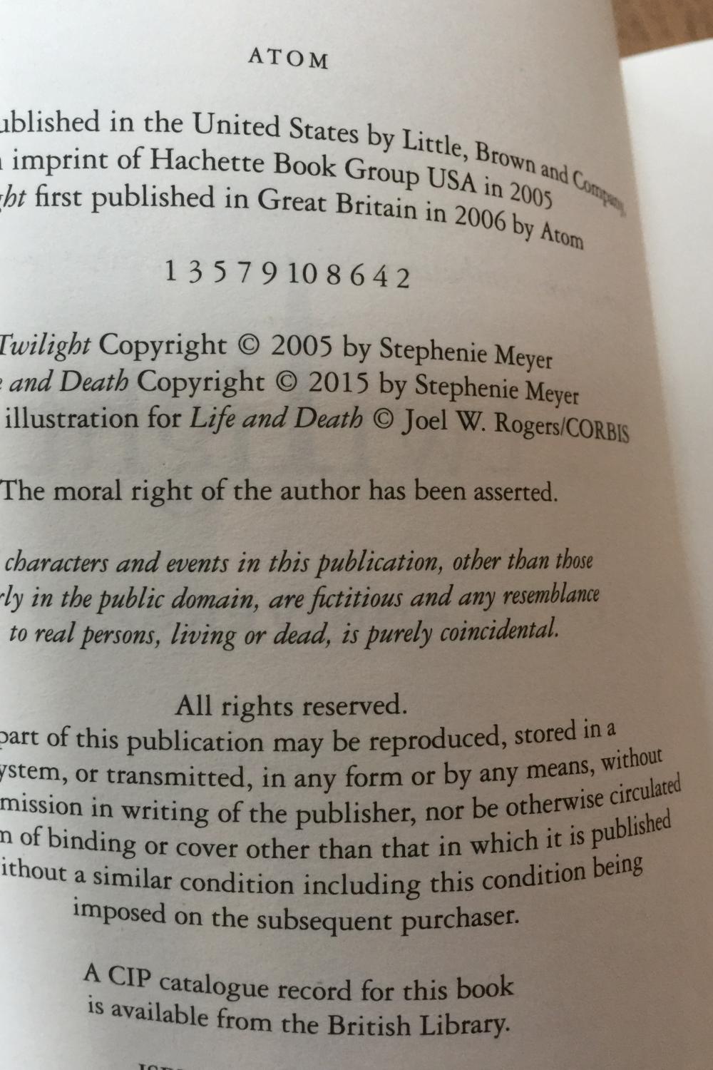 Twilight Special Tenth Anniversary Edition Plus Life and Death Twilight Reimagined by Meyer
