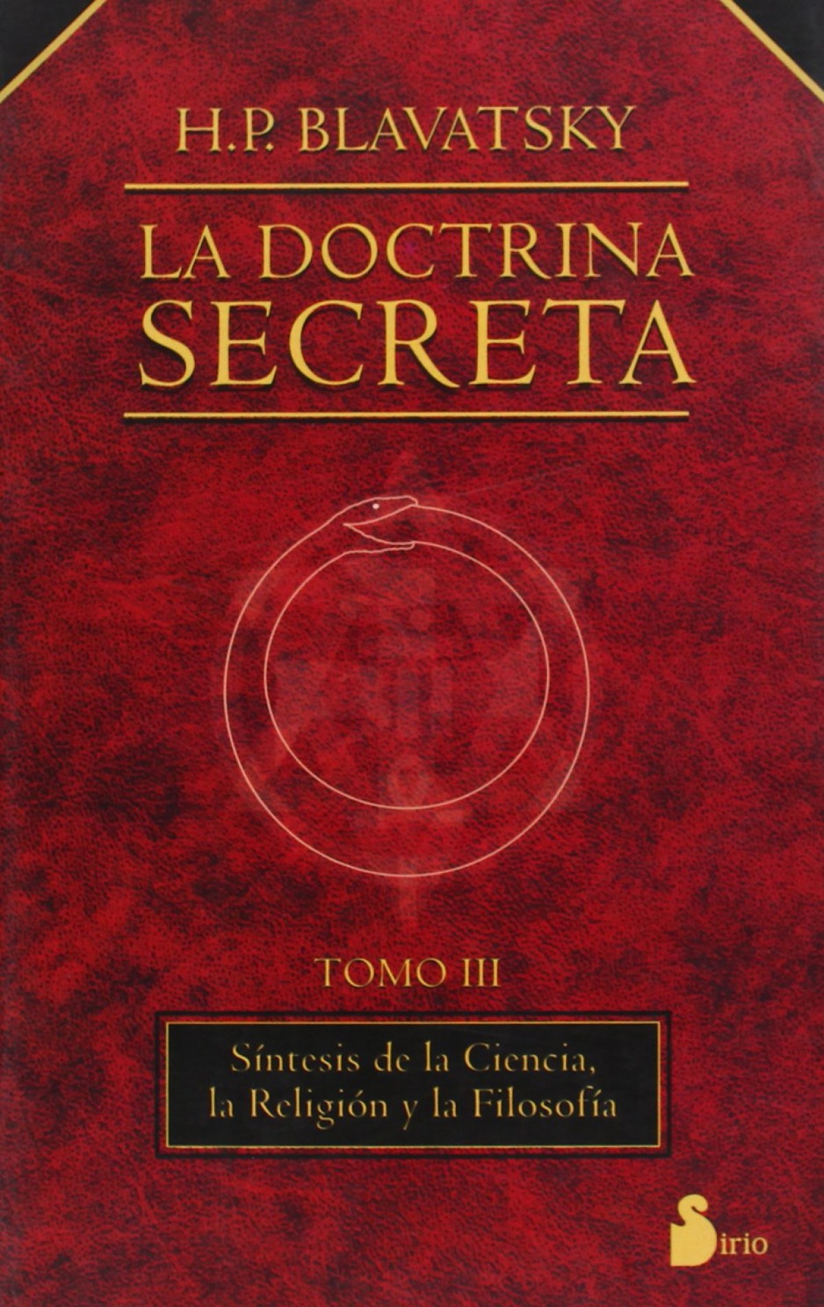 DOCTRINA SECRETA, LA  TOMO III R: ANTROPOGENESIS (2000)
