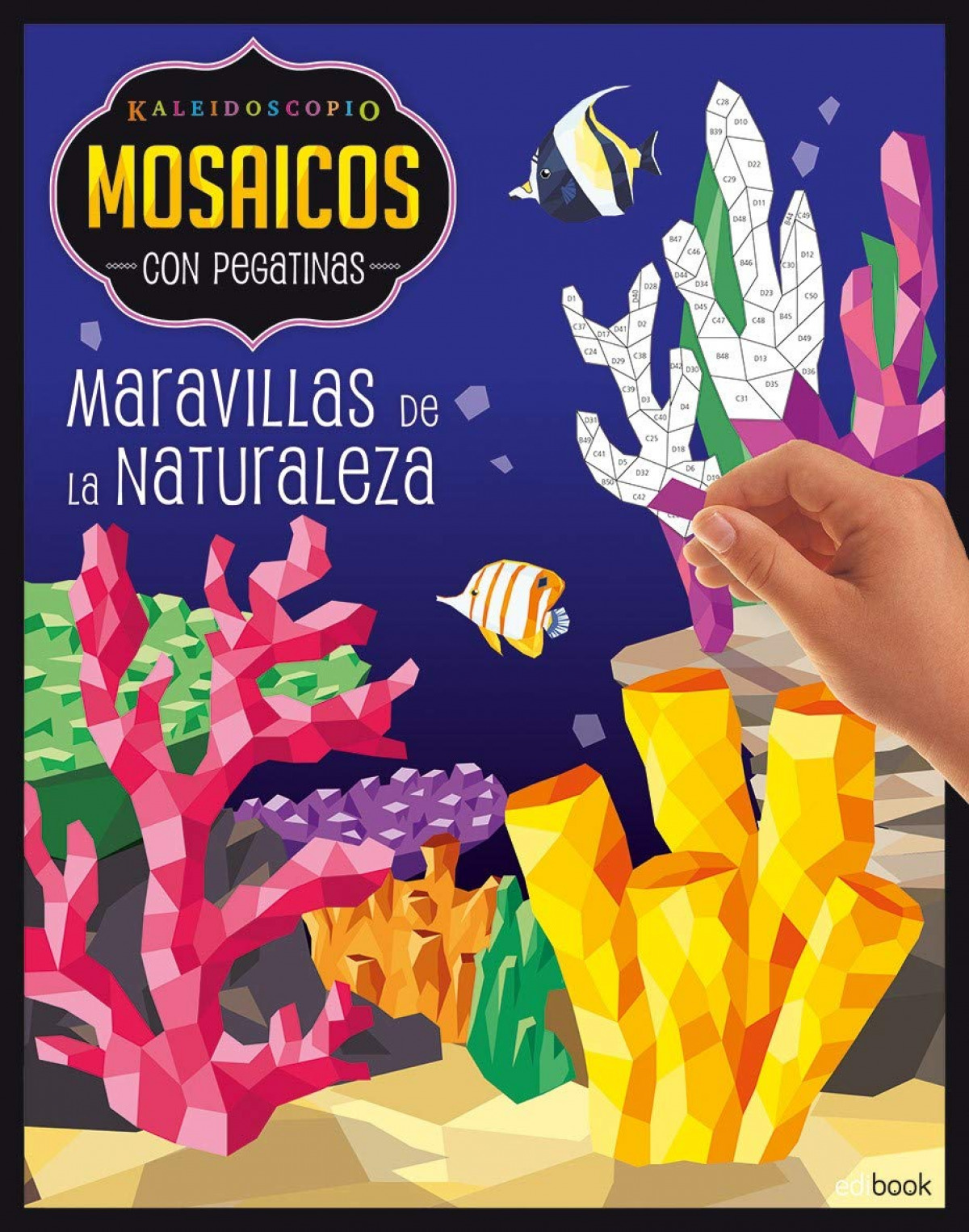 MARAVILLAS DE LA NATURALEZA Kaleidoscopio:mosaicos con pegatinas para adultos - Vv.Aa.