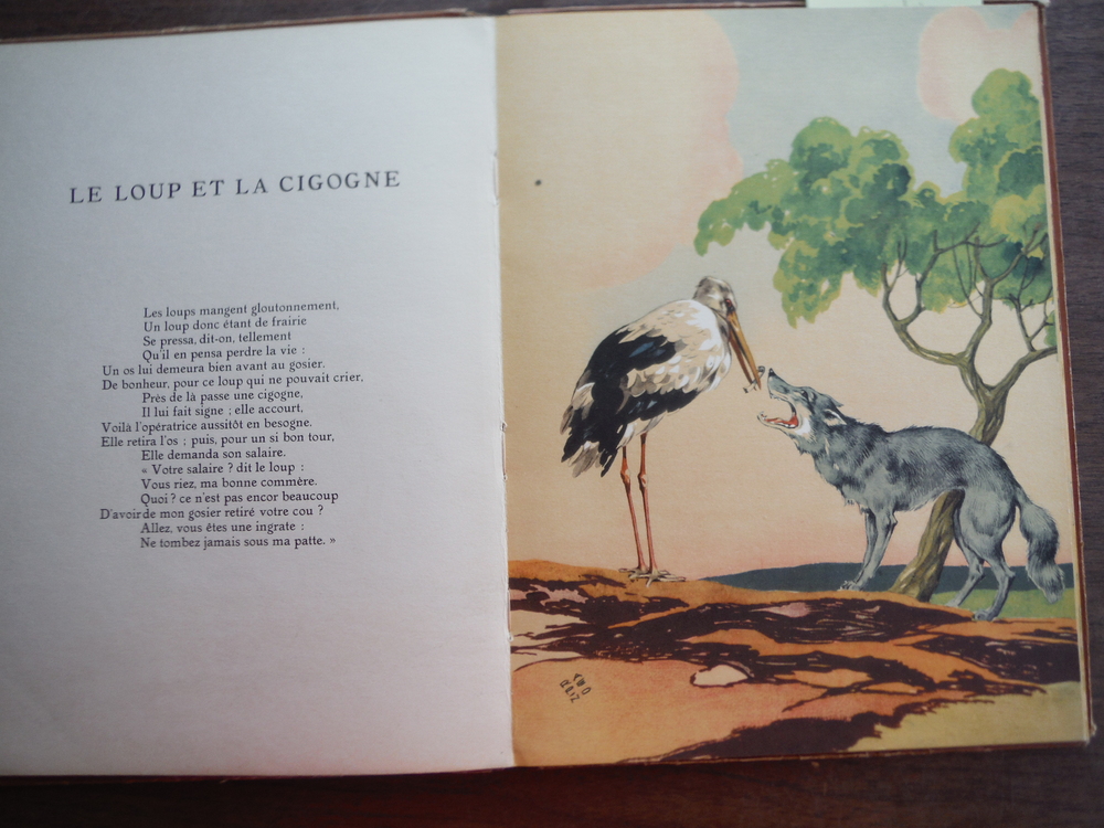 Fables De La Fontaine Illustrations D Armande Rapeno By La Fontaine Jean De Armand Rapeno Illustrator Very Good Hardcover 1947 Imperial Books And Collectibles