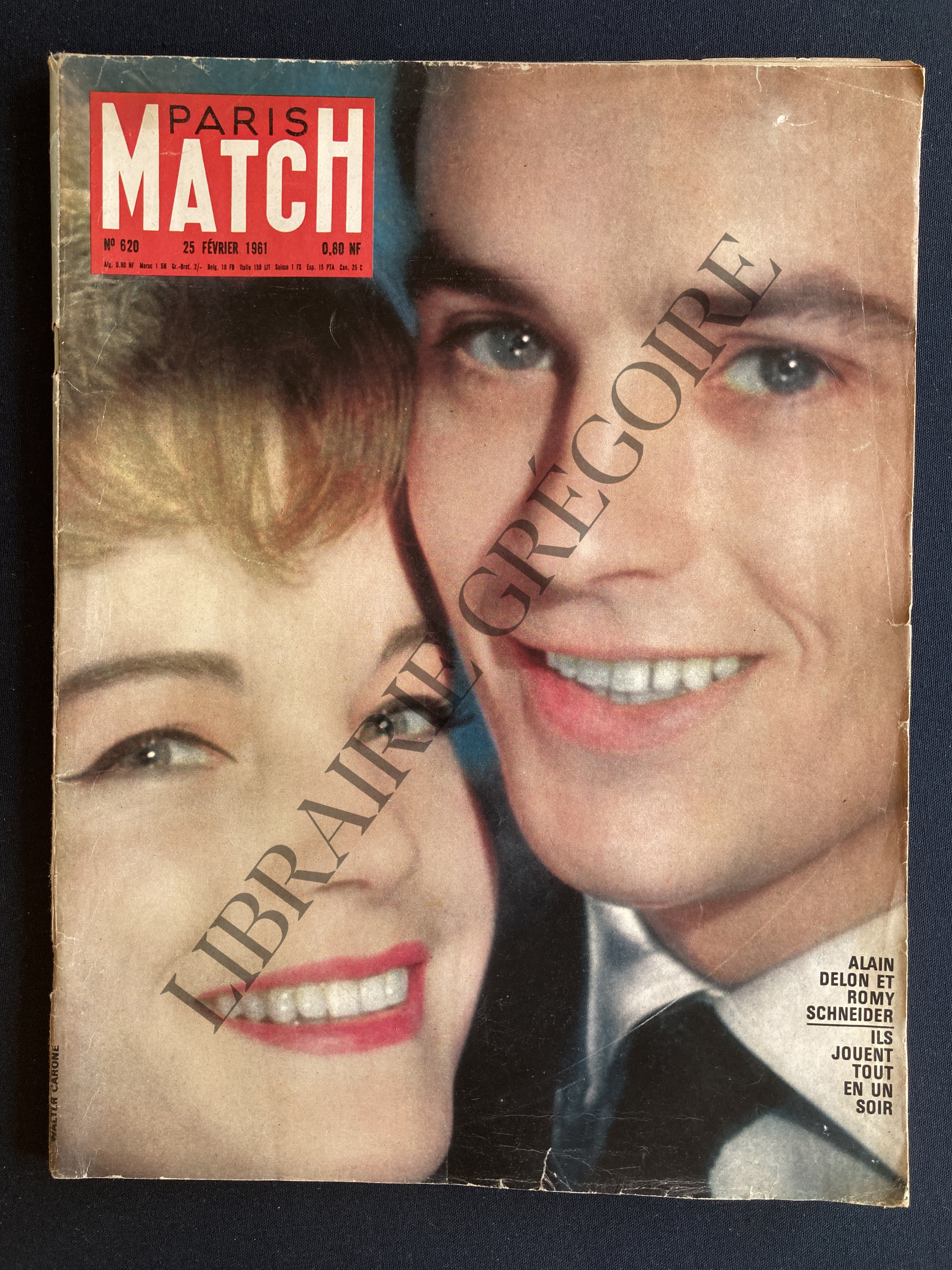 Sans Dentar MAG Francia MNH Yv 1095/98 1957 Mag Bord De Hoja Série Complet 