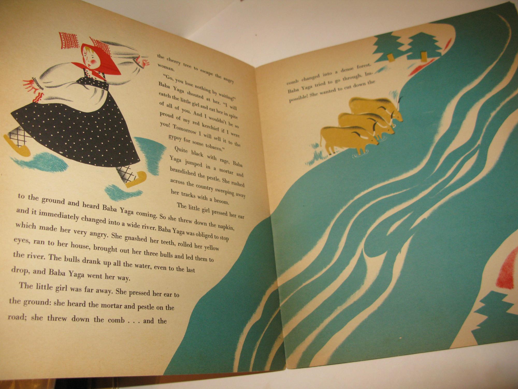 Baba Yaga by Rose Celli, illustrated by Nathalie Parain Baba Yaga by Rose Celli, illustrated by Nathalie Parain