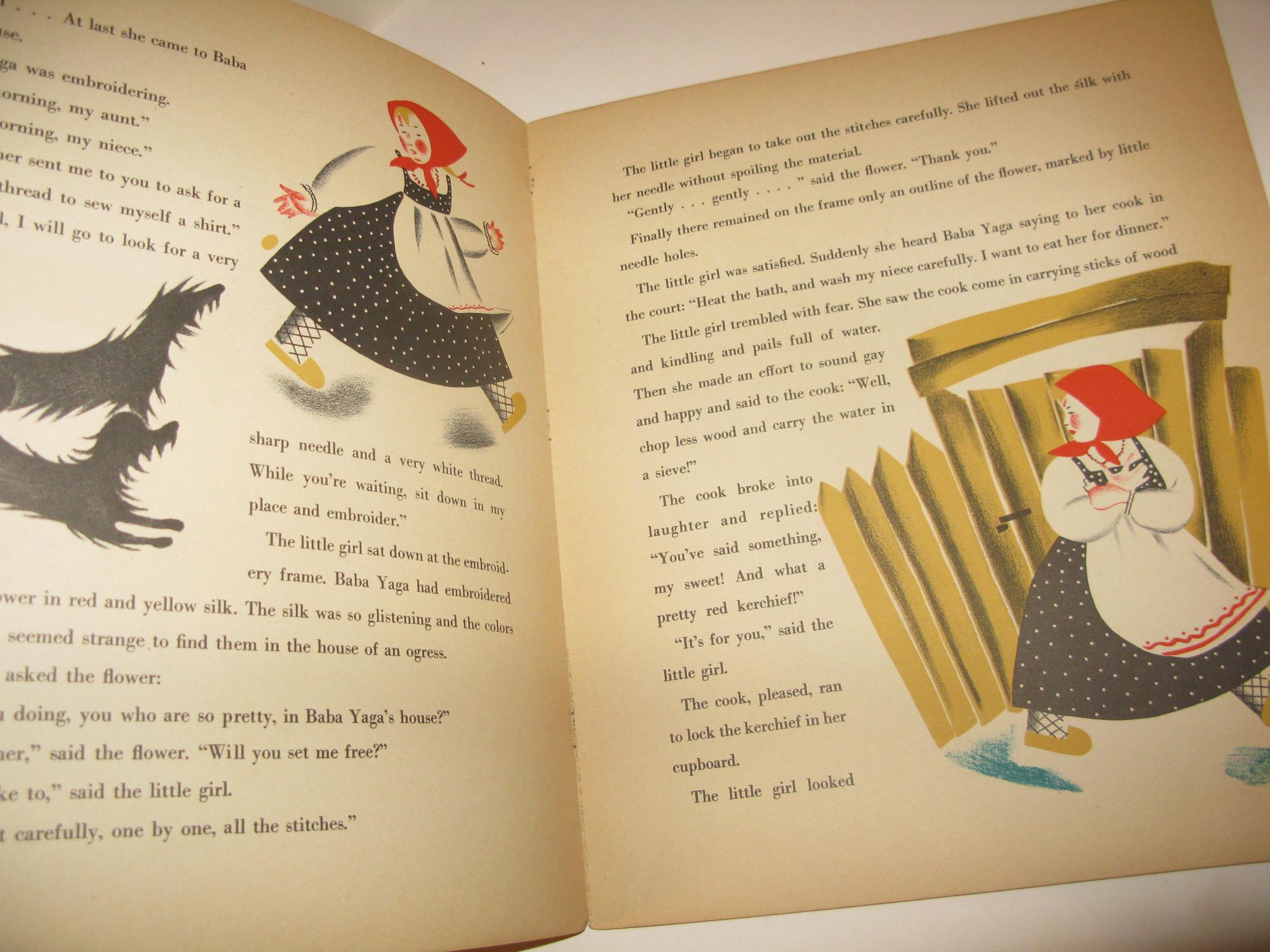 Baba Yaga by Rose Celli, illustrated by Nathalie Parain Baba Yaga by Rose Celli, illustrated by Nathalie Parain