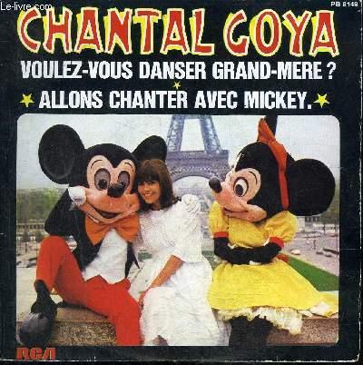 6 disques vinyle 45 tours de Chantal Goya dont 1 rouge - Videgrenierdunet