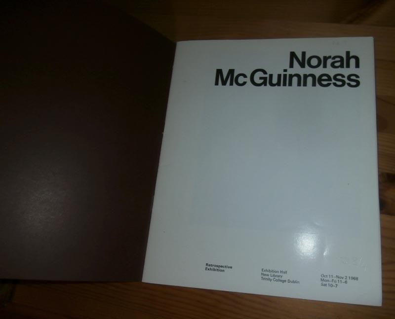 Norah McGuinness retrospective exhibition Exhibition Hall, New Library. Trinity College
