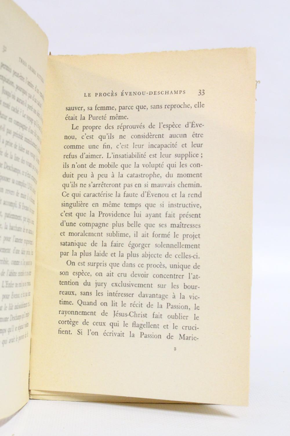 Trois crimes rituels by JOUHANDEAU Marcel: couverture souple (1962 ...