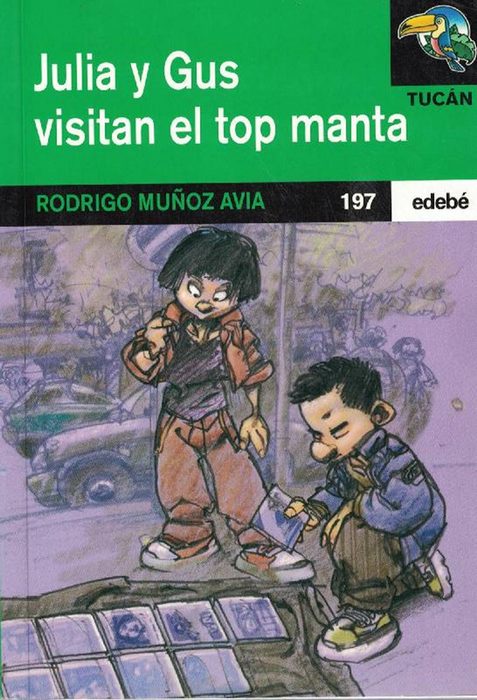 Julia y Gus visitan el top manta. - Muñoz Avia, Rodrigo [Madrid, 1967] y Jordi Sampere