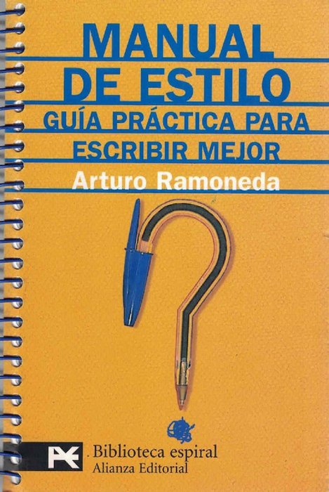 Manual de estilo. - Ramoneda, Arturo