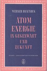 Atomenergie In Gegenwart Und Zukunft By Braunbek Werner 8 Rosaroter Okarton 1953 Antiquariat Kunst Annelore Westerheyde