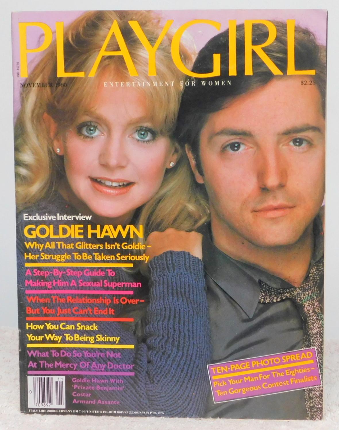 Bookseller　1st　(1980)　Playgirl　Houser,　Soft　1980　Good　by　Very　Magazine　Contributors:　Multiple　November　Argyl　cover　Edition