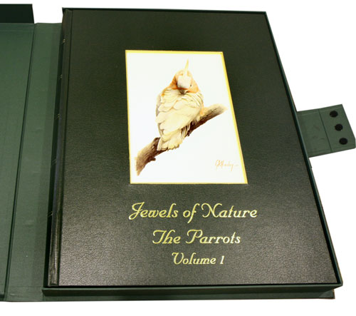 Jewels of nature: parrots, [all by Hanley, Gordon K.: (2001) Signed by Author(s) | Andrew Isles Natural History Books