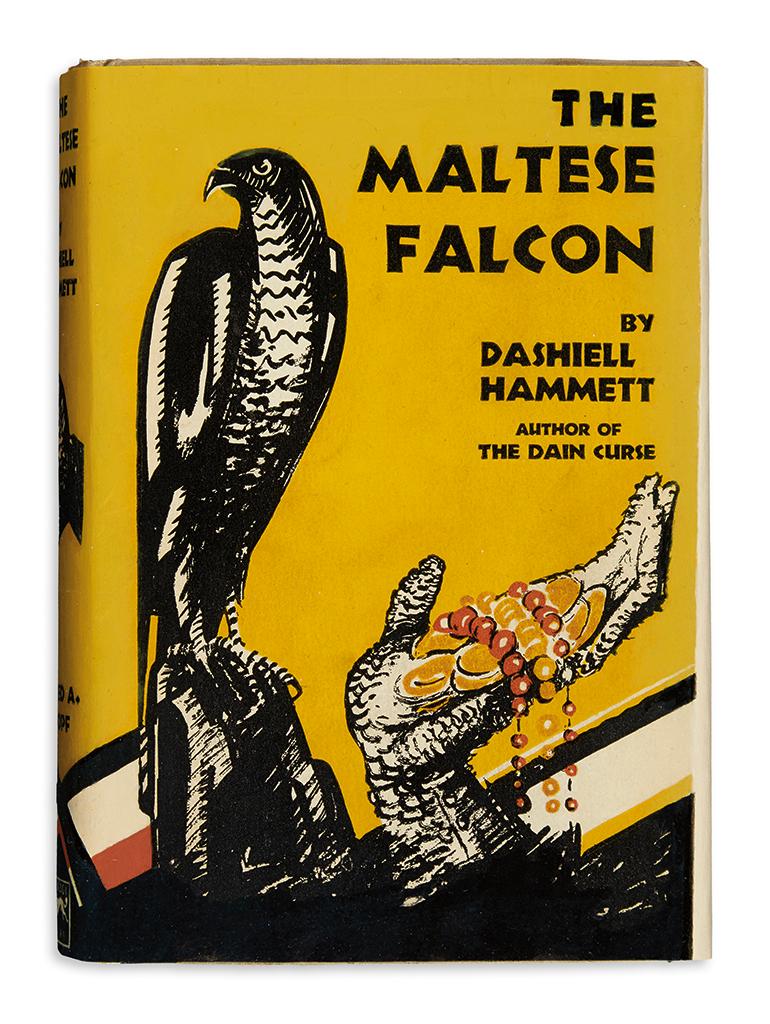 Dashiell Hammett Knopf The Maltese Falcon 1930 1930 Dust Jacket Abebooks
