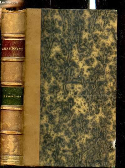 Mémoires du Chevalier de Grammont précédés d'une notice sur la vie et les ouvrages d'Hamilton - - M. Auger
