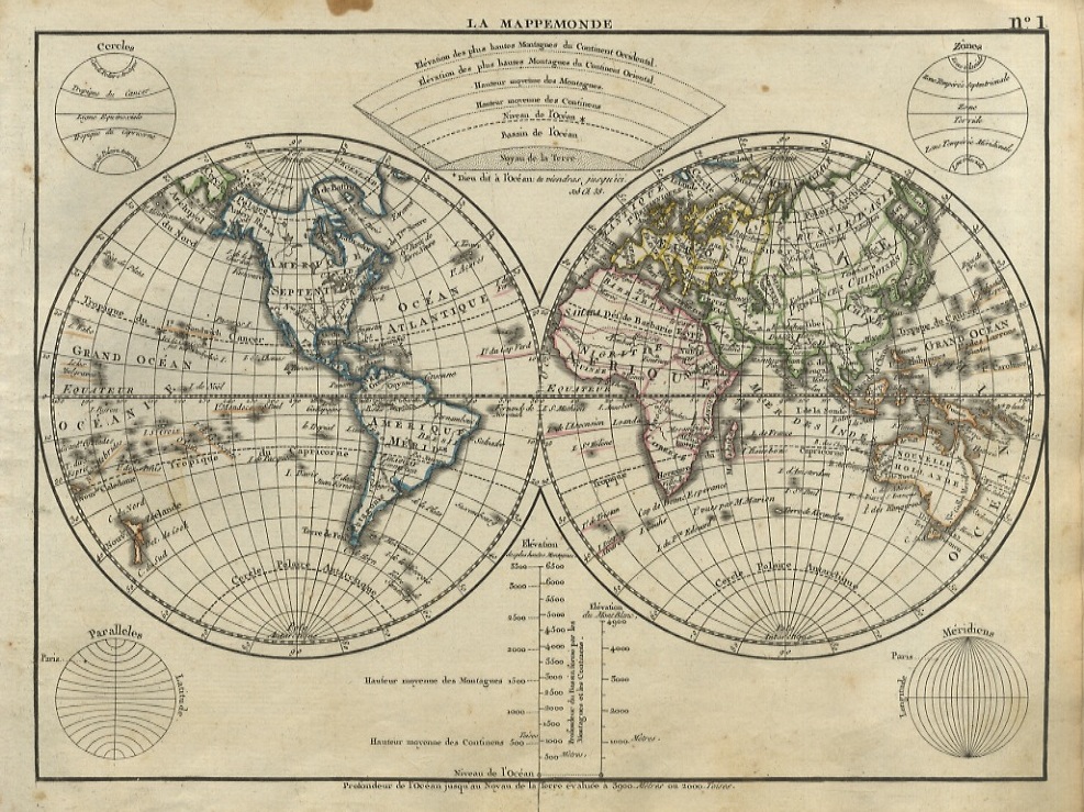 Nouvel Atlas portatif et élémentaire, comprenant la géographie ...