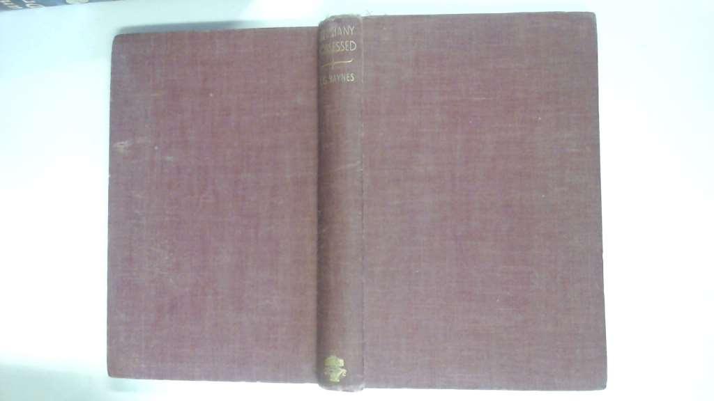 Germany Possessed by H.G. Baynes: Good Hardcover | Goldstone Rare Books