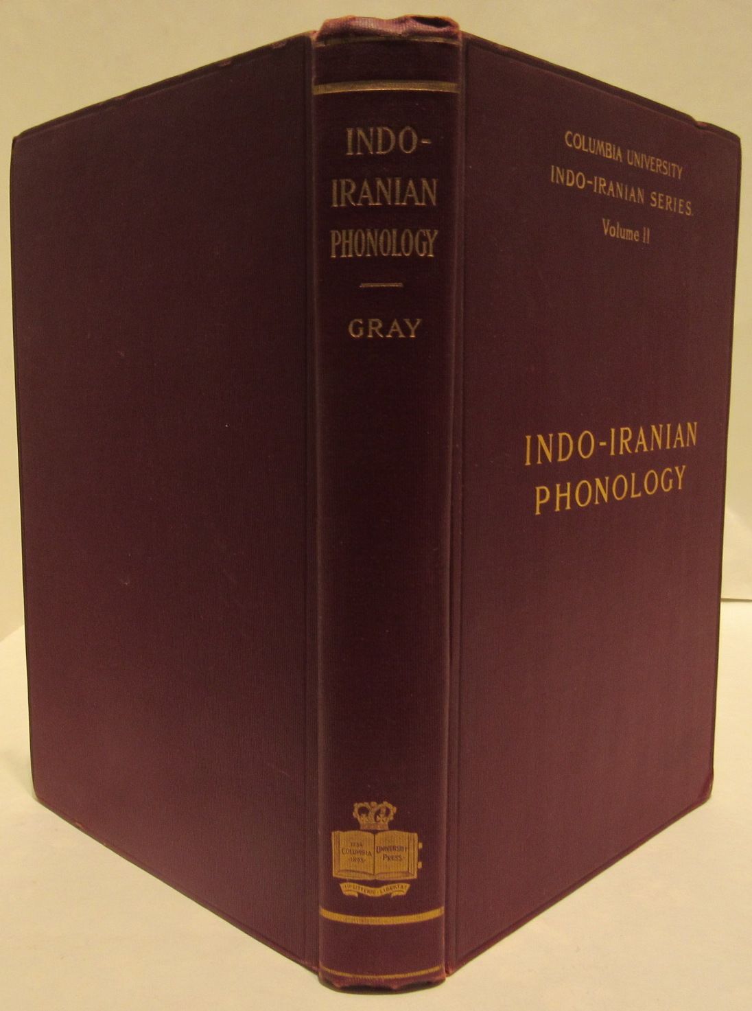 Indo-Iranian Phonology with Special Reference to the Middle and New Indo-Iranian Languages - Louis H. Gray